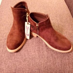 Seven7 Cisco Kid Booties NWT chocolate brown sz6